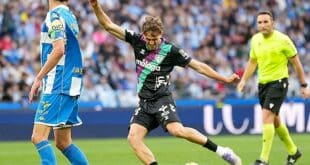 Adrián Nino bags crucial late equaliser for Malaga CF in top-of-the-table clash