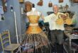 The weaver from Granada's Alpujarra commissioned to make a wicker dress