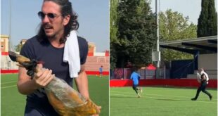 Spanish football club president who renamed team Flat Earth FC quits after ‘chasing Muslim players with leg of Iberico ham’