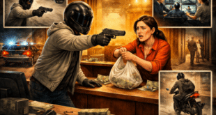 Manhunt underway on the Costa del Sol after armed robber ‘holds hotel receptionist at gunpoint before fleeing with stolen loot’