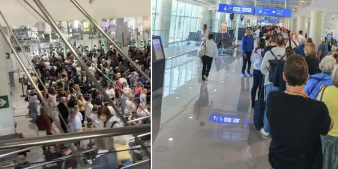 Brits hit by airport gridlock in Spain during bank holiday exodus – Could Europe switch off EES machines this summer?