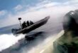 Spanish customs service boat sustains damage after high-speed chase with two narco-boats