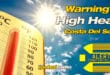 Thursday Heat Warning