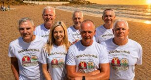 Neighbours from El Chaparral take on 100km Nerja-to-La Cala de Mijas walk for rescue dogs and donkeys