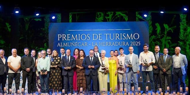 Key political figures and musicians among winners of 2026 Almuñécar tourism awards