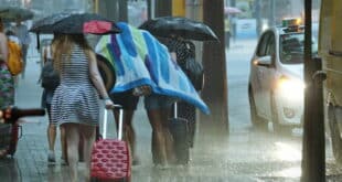 Yellow alert for storm cells & 90km winds set to hit southern Spain today as heat begins to ease across the country