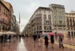 Heavy rain lines up for Malaga on Monday as storms drift toward Murcia, Alicante and the Balearics