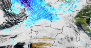 Spain braces for 100km/h gusts and 10-metre waves as the polar jet stream arrives Wednesday October 21