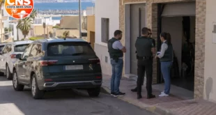 Residential garage scene in Adra linked to petrol seizure