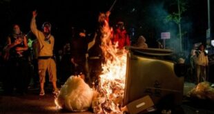 IN PICS: Barcelona housing protest riots leave 28 police hurt, 13 arrested