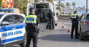 Police checkpoint near Mijas after grenade arrest