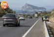Guardia Civil patrol on the A-7 near Algeciras