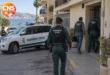 Guardia Civil officers during an operation in La Rábita