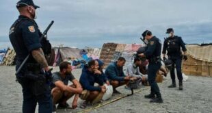 Police detain several men in Ceuta, Spain