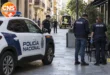 Málaga street scene after violent assault investigation