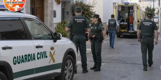 Quiet street scene in Turre after ambulance attack