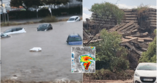 WATCH: At least two dead as ‘mini-hurricane’ batters Barcelona in wettest day in 20 years – with fears key river could burst its banks